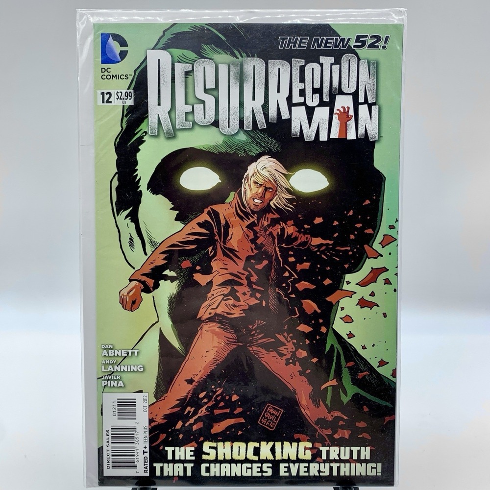 Resurrection Man #12 DC Comics 2012 Bagged And Boarded